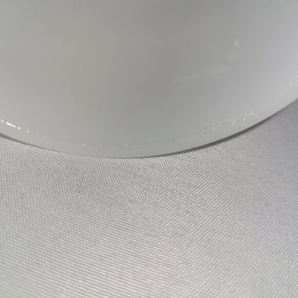 Campbell's Vintage Glasbake Milk Glass Coffee Mug Set Portage Manitoba - Picture 2 of 2